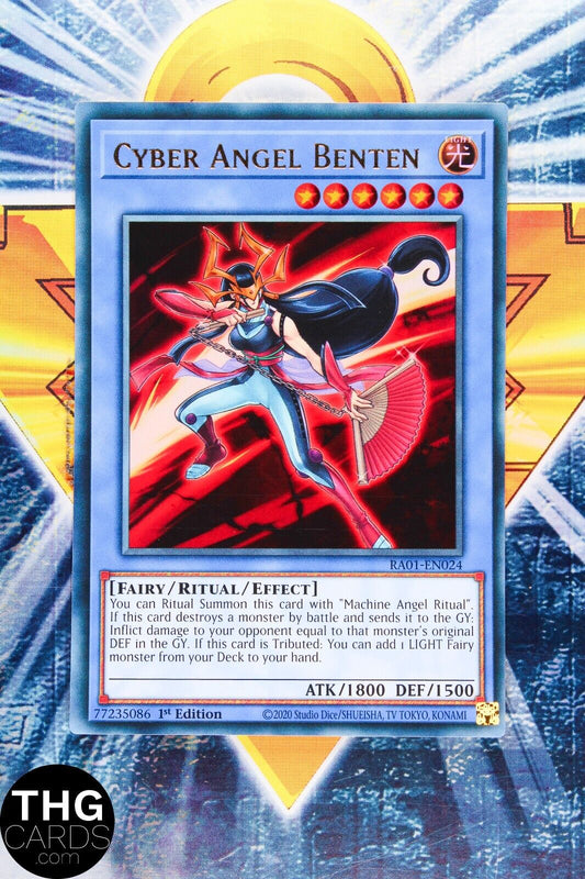 Cyber Angel Benten RA01-EN024 1st Ed Ultra Rare Yugioh Card