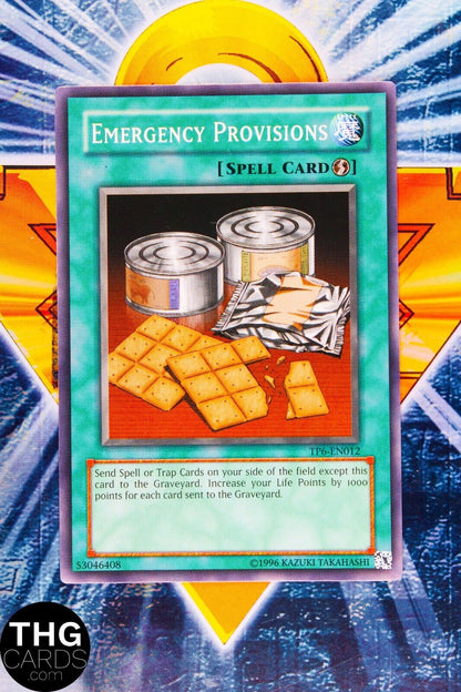 Emergency Provisions TP6-EN012 Common Yugioh Card