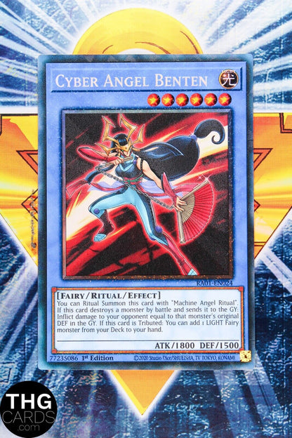 Cyber Angel Benten RA01-EN024 1st Edition Collectors Rare Yugioh Card