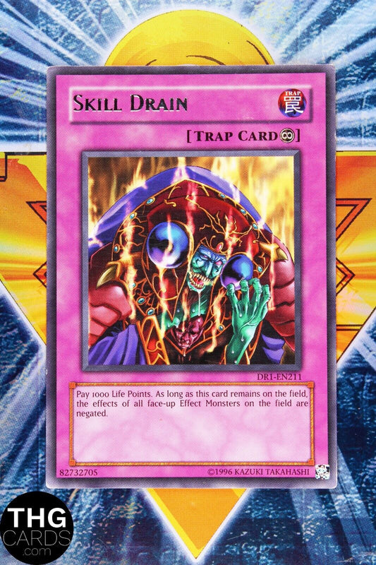 Skill Drain DR1-EN211 Rare Yugioh Card