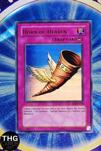 Horn of Heaven MRD-E130 Ultra Rare Yugioh Card Metal Raiders 2