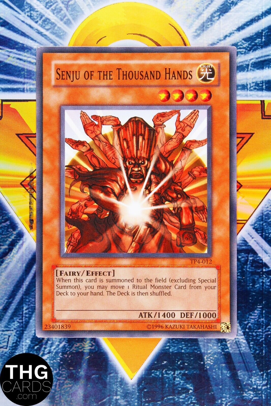 Senju of the Thousand Hands TP4-012 Common Yugioh Card