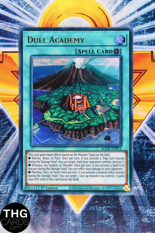 Duel Academy MAZE-EN013 1st Edition Ultra Rare Yugioh Card