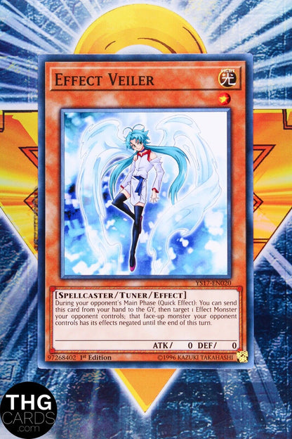 Effect Veiler YS17-EN020 1st Edition Common Yugioh Card