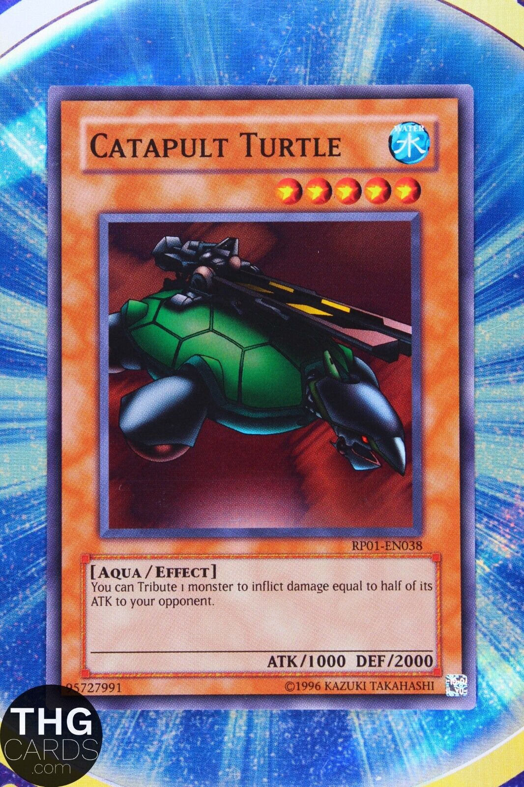 Catapult Turtle RP01-EN038 Super Rare Yugioh Card 2