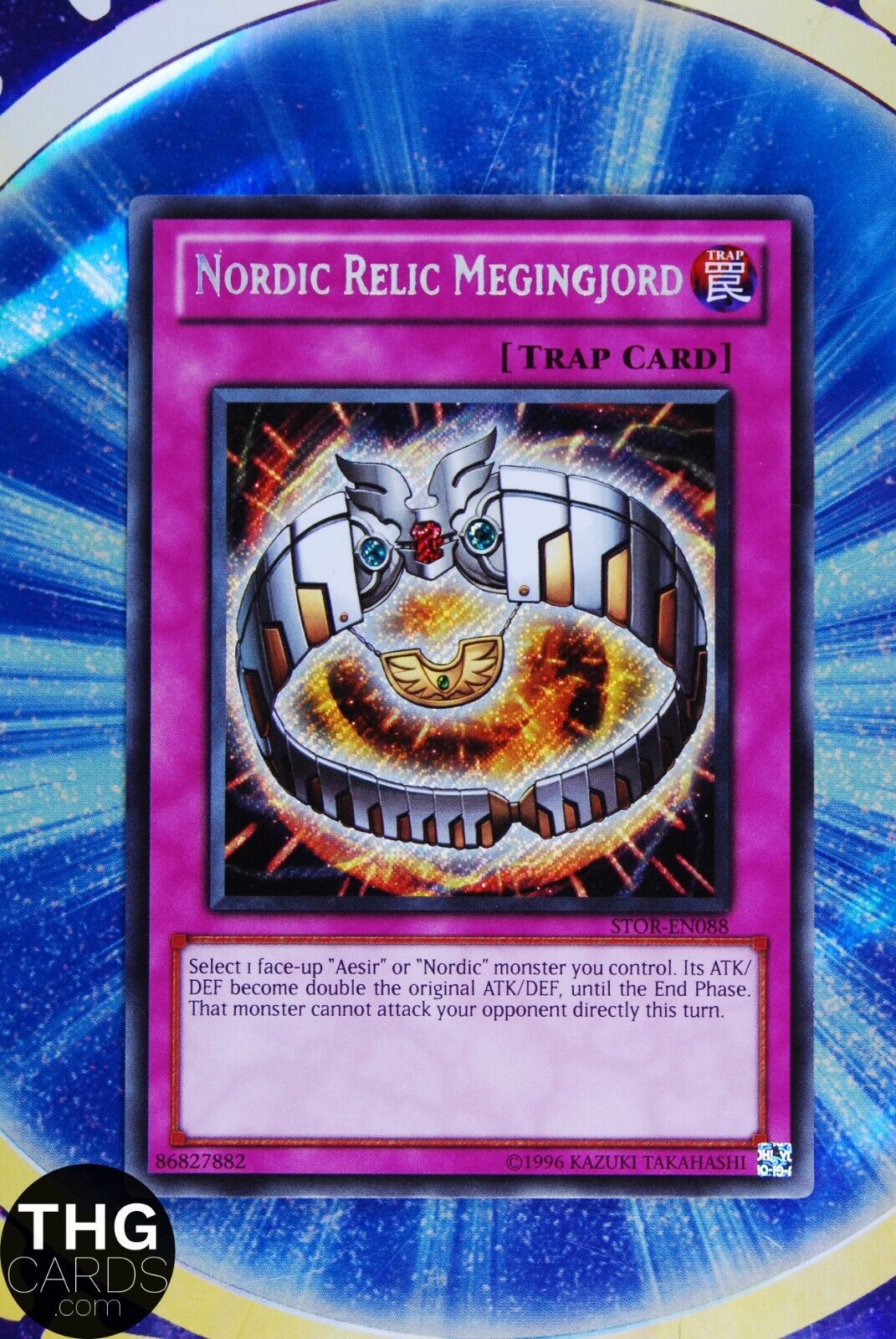 Nordic Relic Megingjord STOR-EN088 Secret Rare Yugioh Card