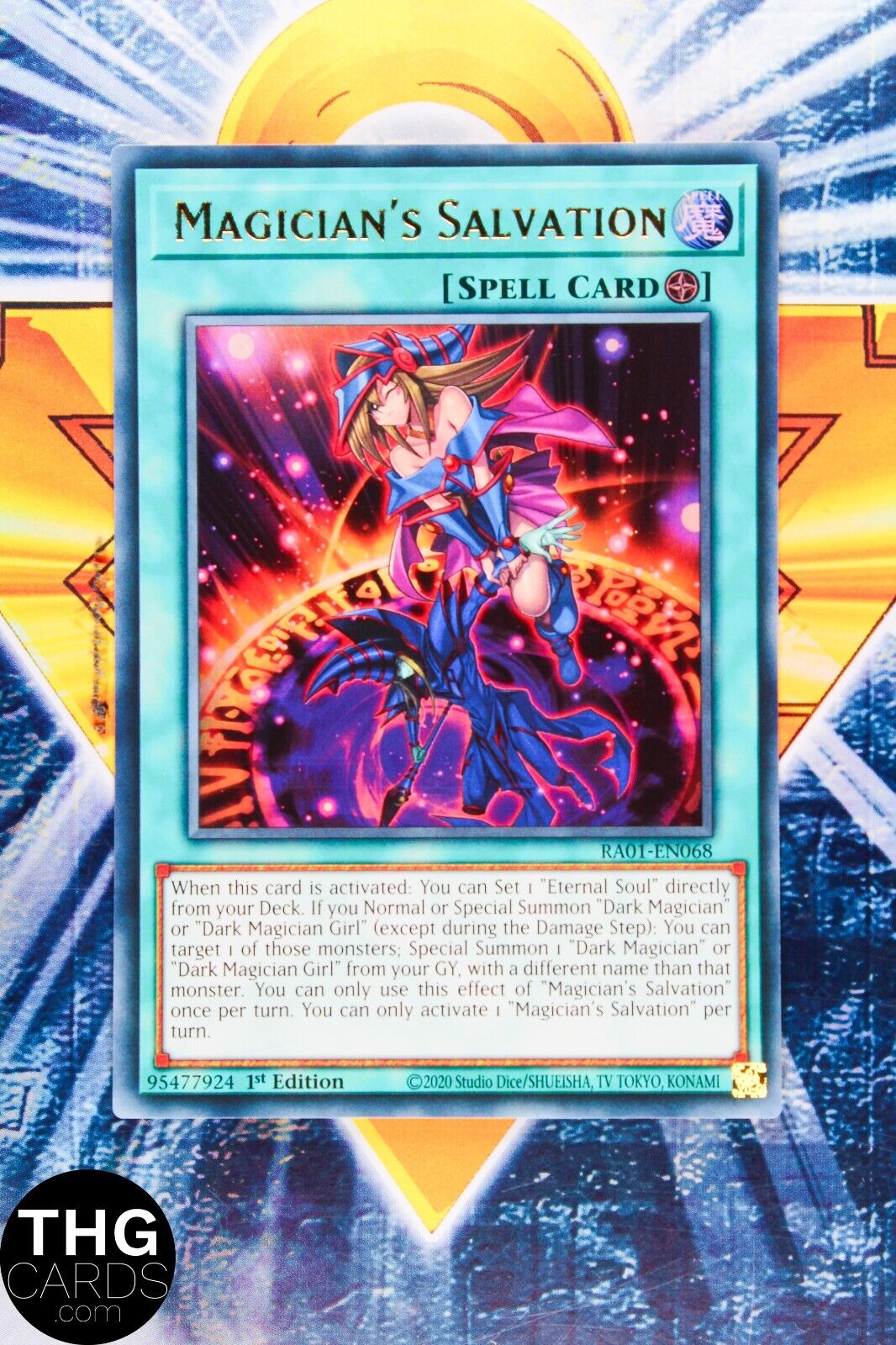 Magician's Salvation RA01-EN068 1st Edition Ultra Rare Yugioh Card Playset