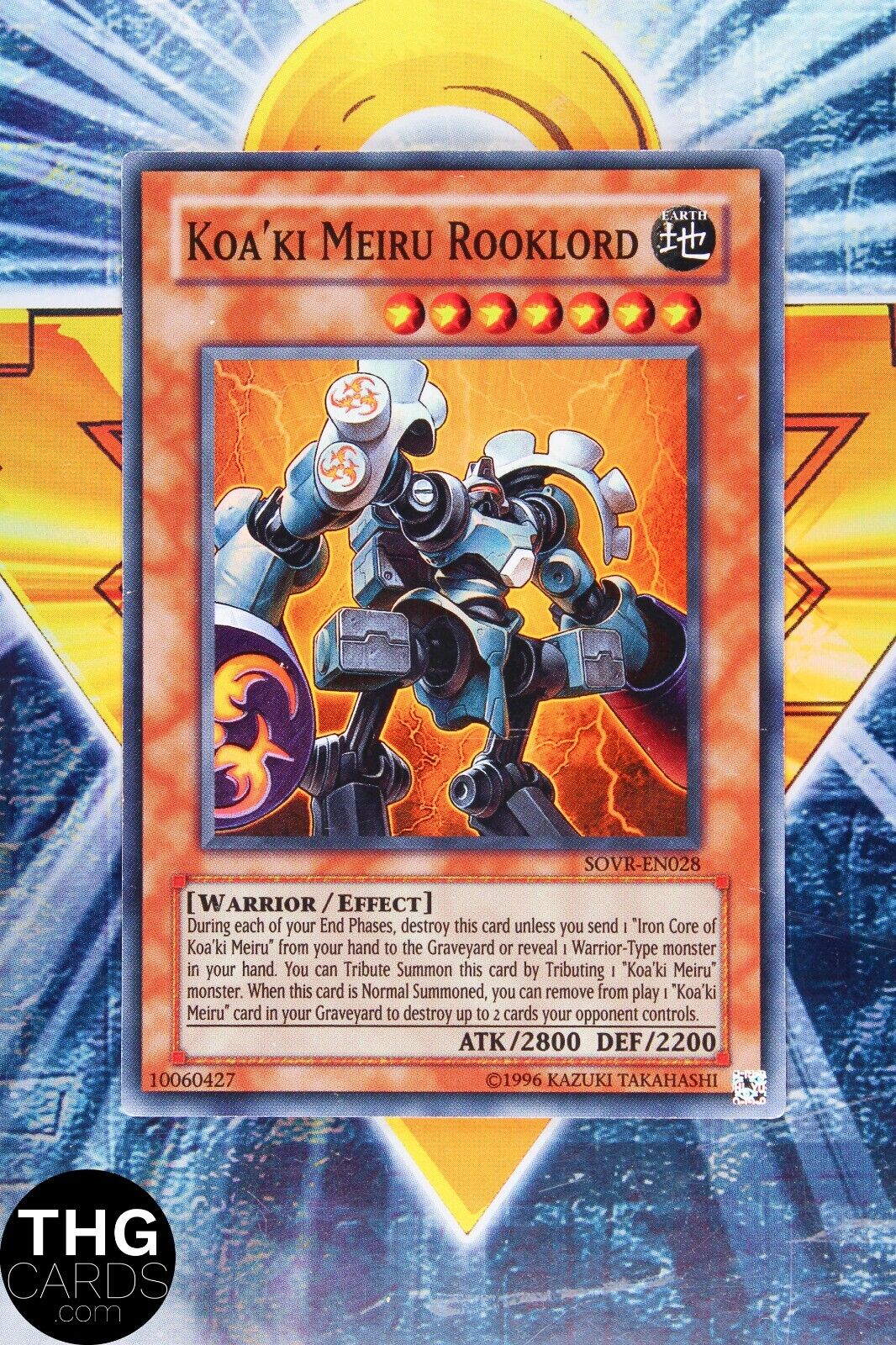 Koa'ki Meiru Rooklord SOVR-EN028 Super Rare Yugioh Card