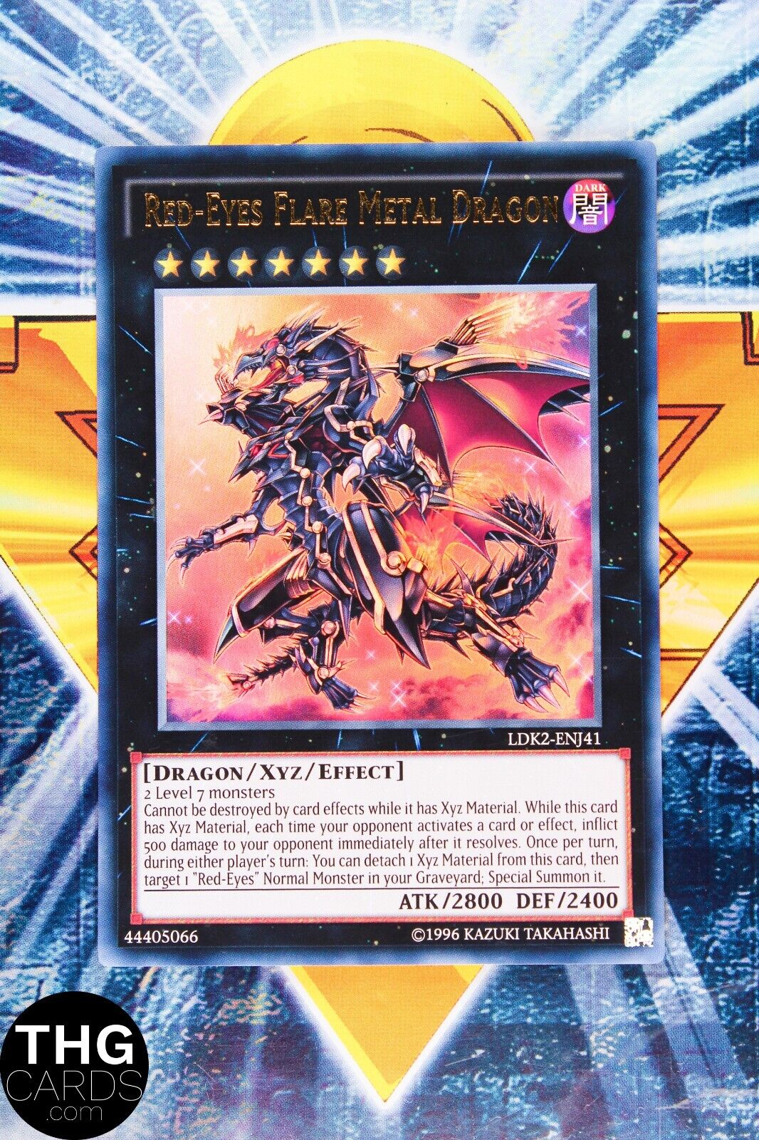 Red-Eyes Flare Metal Dragon LDK2-ENJ41 Ultra Rare Yugioh Card