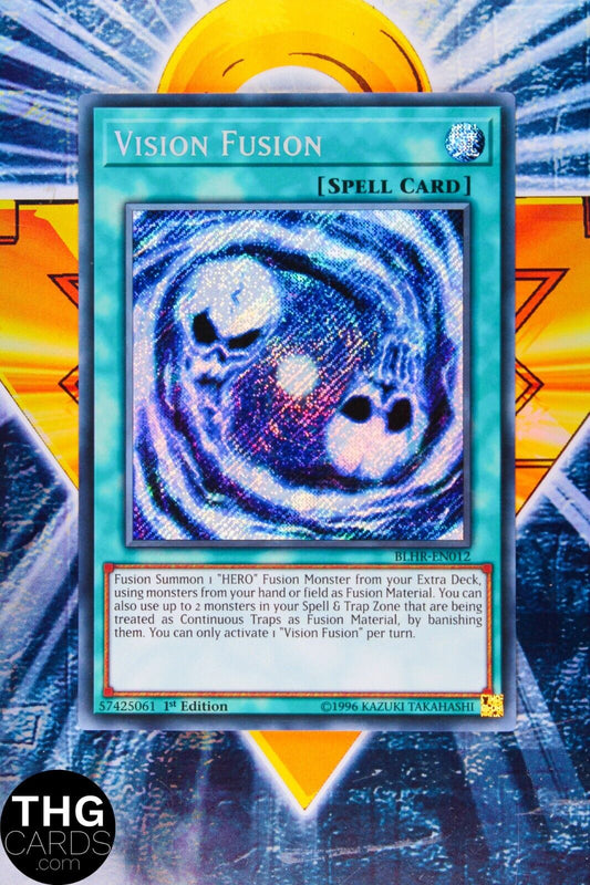 Vision Fusion BLHR-EN012 1st Edition Secret Rare Yugioh Card