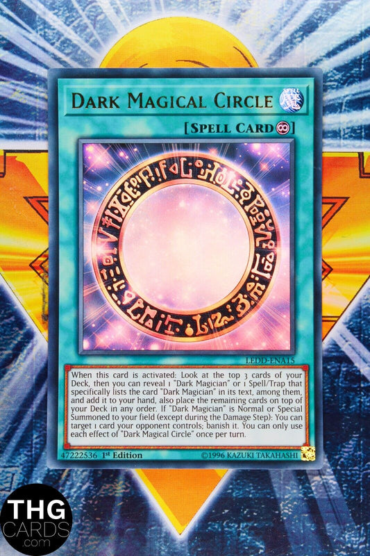 Dark Magical Circle LEDD-ENA15 1st Edition Ultra Rare Yugioh Card