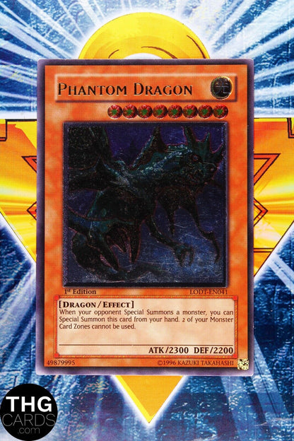 Phantom Dragon LODT-EN041 1st Edition Ultimate Rare Yugioh Card 2
