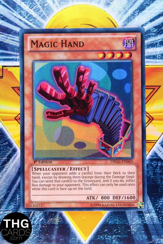 Magic Hand DRLG-EN045 1st Edition Super Rare Yugioh Card