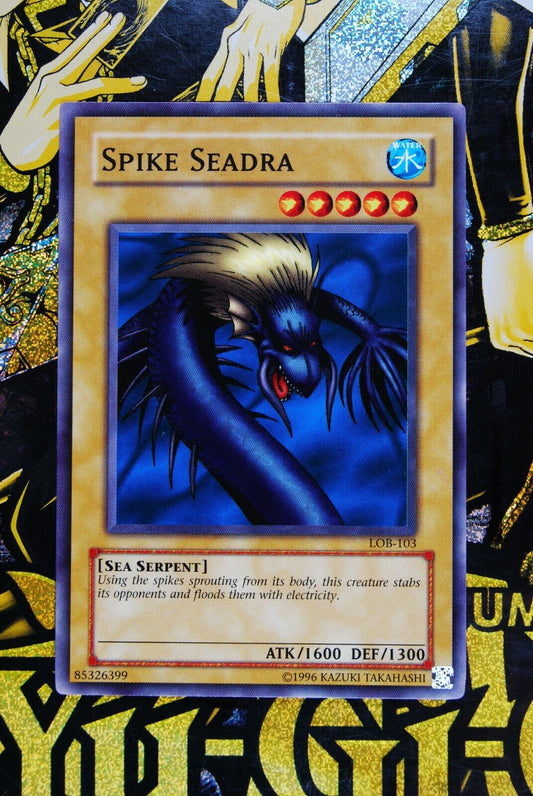 Spike Seadra LOB-103 Common Yugioh Card NM