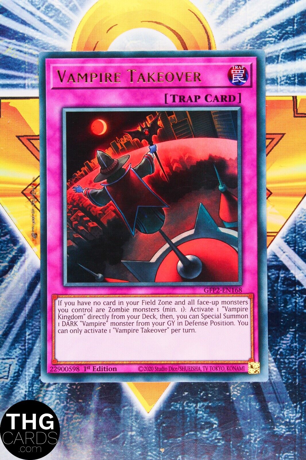 Vampire Takeover GFP2-EN168 1st Edition Ultra Rare Yugioh Card