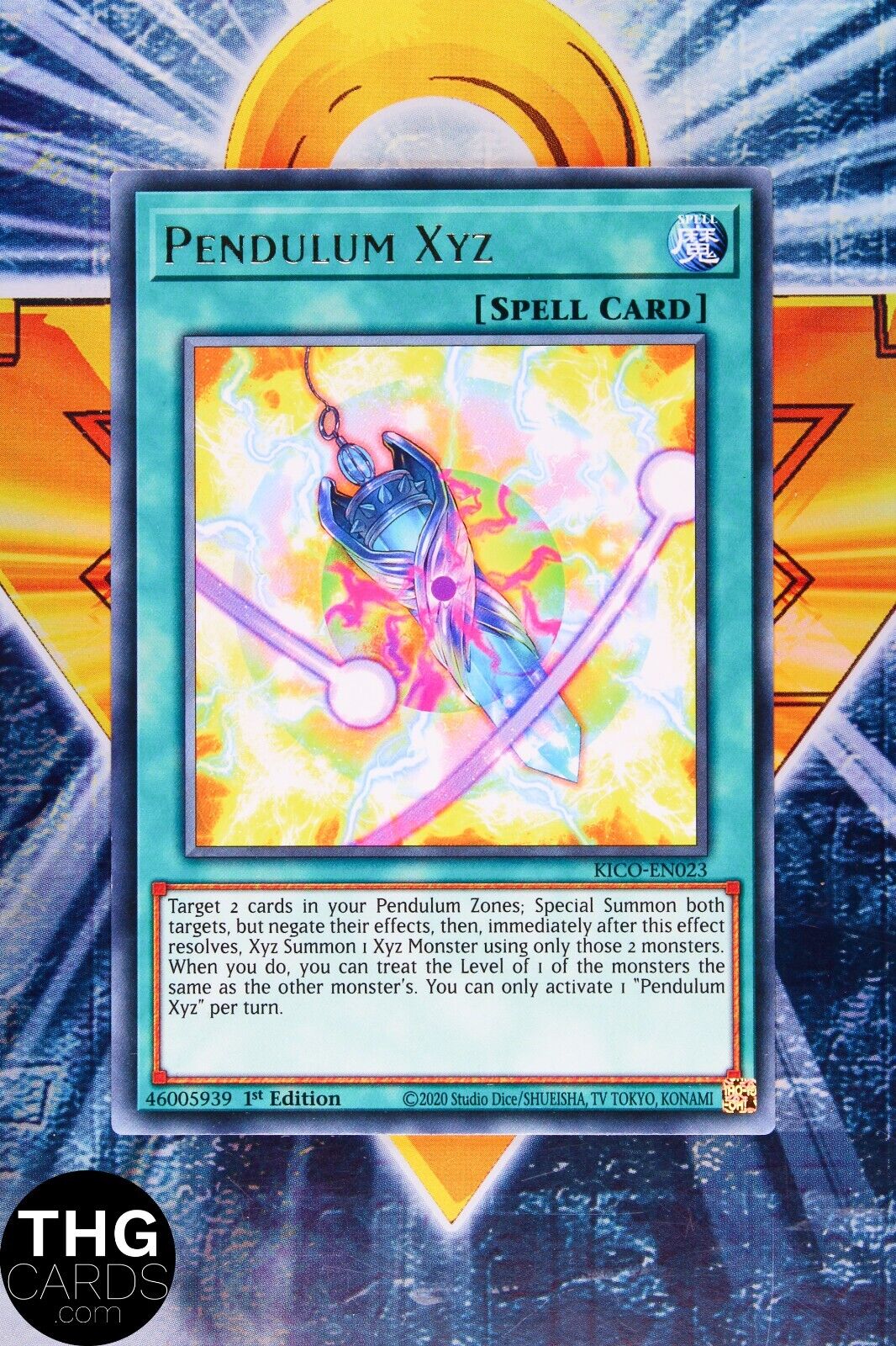 Pendulum XYZ KICO-EN023 1st Edition Rare Yugioh Card Playset