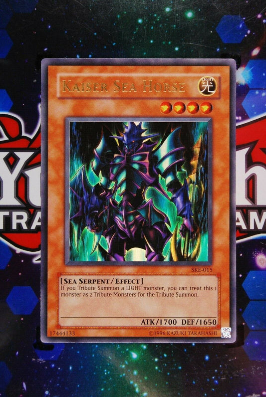 Kaiser Sea Horse SKE-015 Ultra Rare Yugioh Card NM Original Print UR