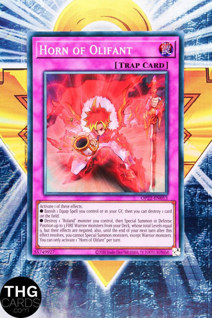 Horn of Olifant OP22-EN013 Super Rare Yugioh Card