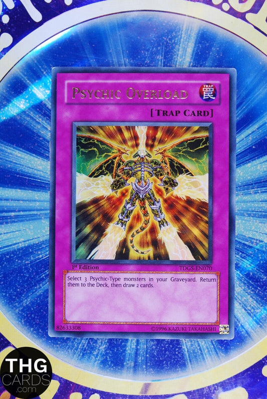 Psychic Overload TDGS-EN070 1st Edition Ultra Rare Yugioh Card