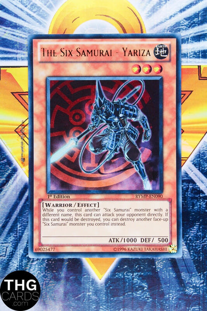 The Six Samurai - Yariza RYMP-EN090 1st Edition Ultra Rare Yugioh Card