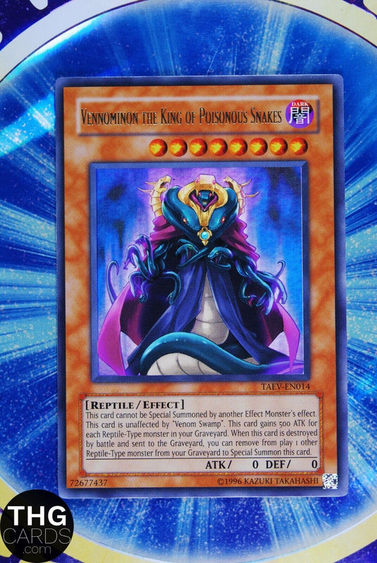 Vennominon the King of Poisonous Snakes TAEV-EN014 Rare Yugioh Card