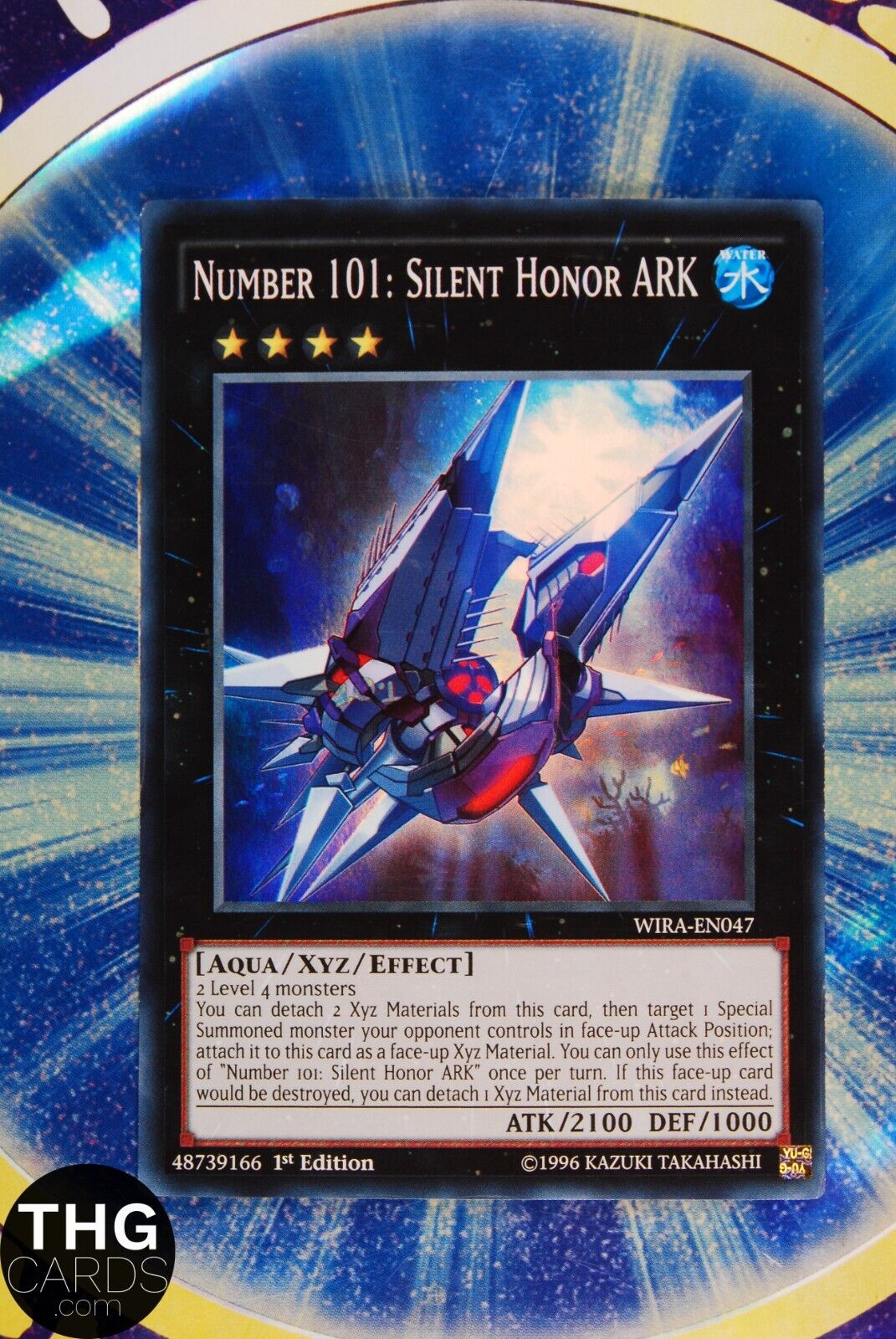 Number 101: Silent Honor ARK WIRA-EN047 1st Edition Super Rare Yugioh Card 3