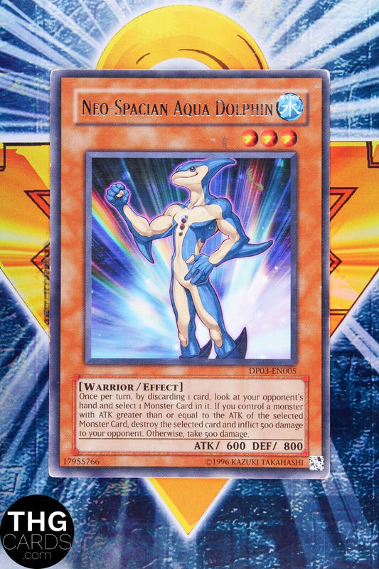 Neo-Spacian Aqua Dolphin DP03-EN005 Rare Yugioh Card