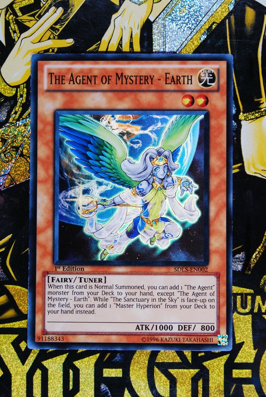 The Agent of Mystery - Earth SDLS-EN002 1st Edition Super Rare Yugioh Card