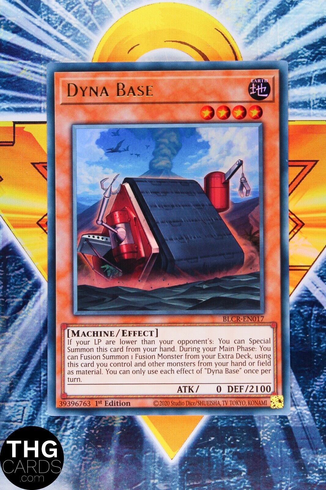 Dyna Base BLCR-EN017 1st Edition Ultra Rare Yugioh Playset