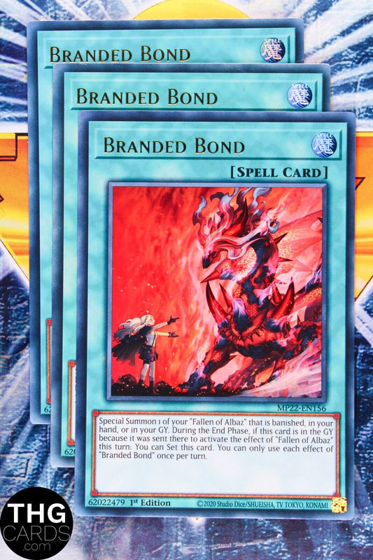 Branded Bond MP22-EN156 1st Edition Ultra Rare Yugioh Card Playset