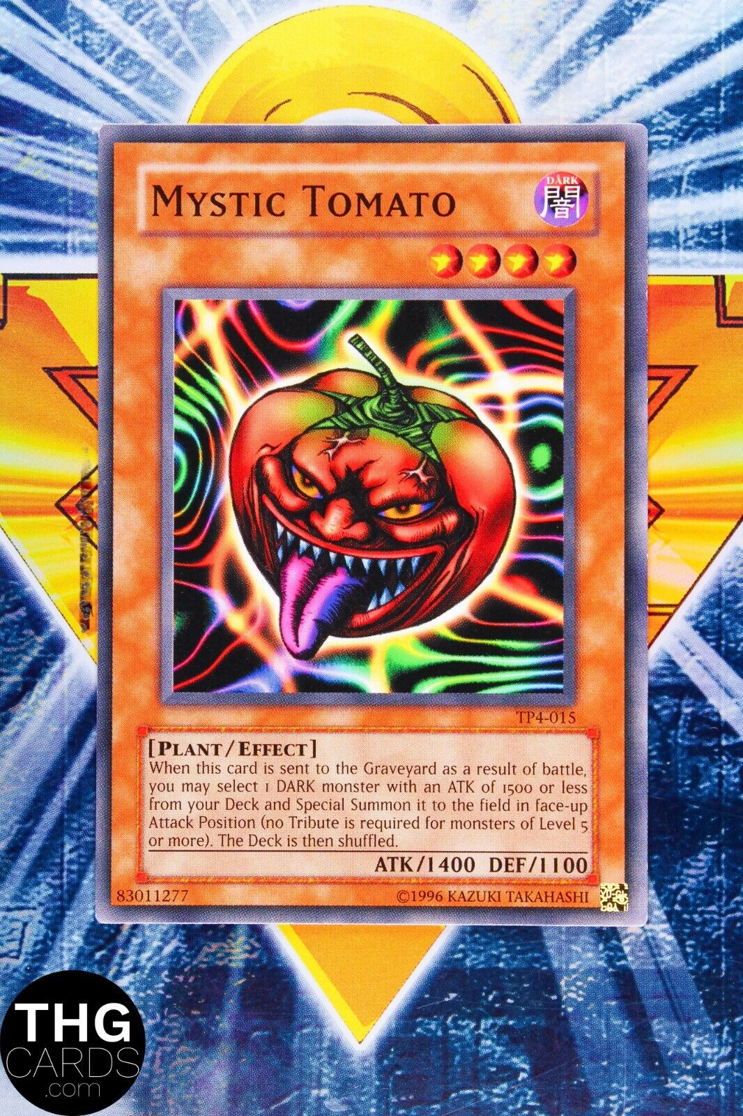 Mystic Tomato TP4-015 Common Yugioh Card