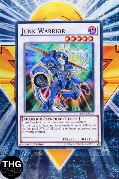 Junk Warrior LC5D-EN029 1st Edition Super Rare Yugioh Card