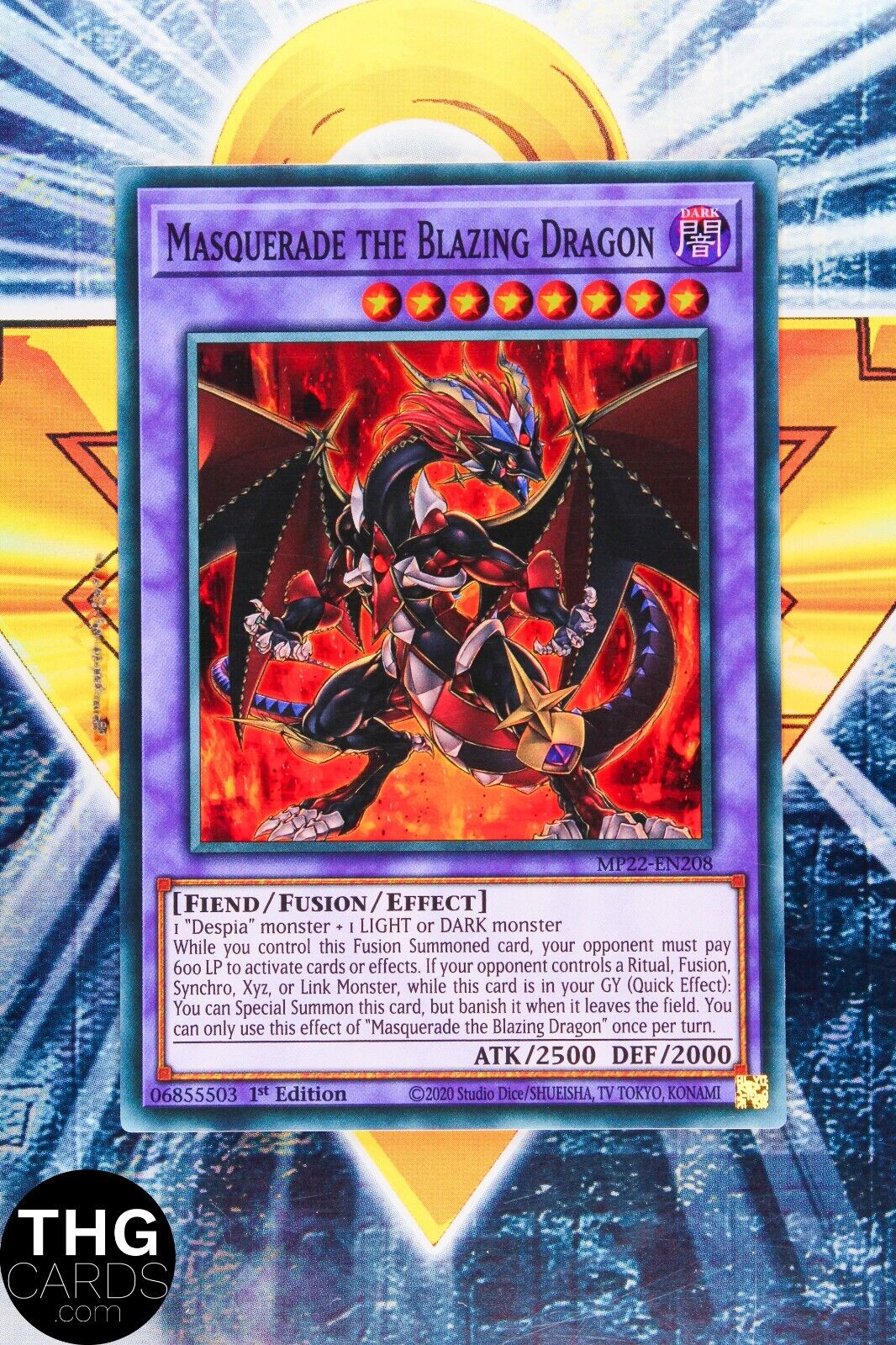 Masquerade the Blazing Dragon MP22-EN208 1st Ed Super Rare Yugioh Card Playset