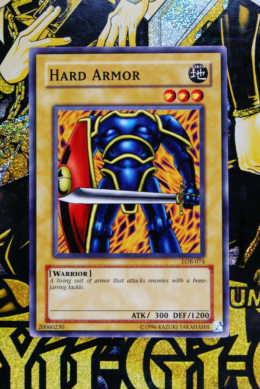 Hard Armor LOB-074 Common Yugioh Card NM