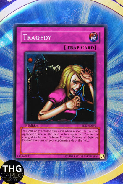 Tragedy RDS-EN049 1st Edition Super Rare Yugioh Card