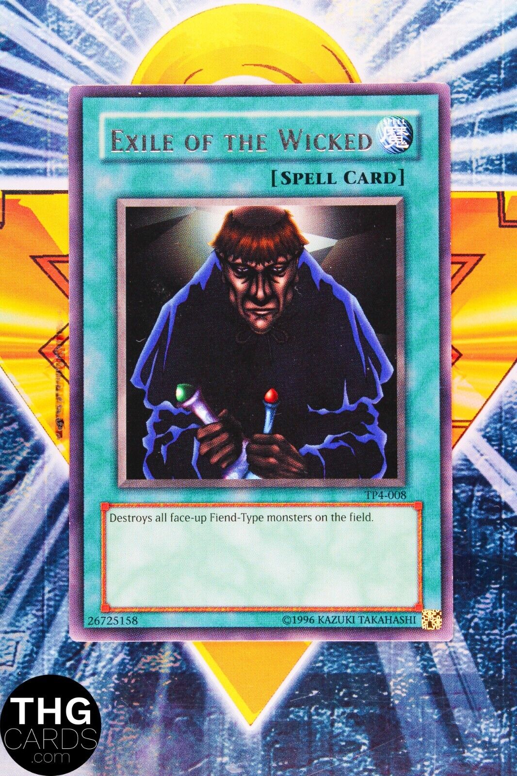 Exile of the Wicked TP4-008 Rare Yugioh Card