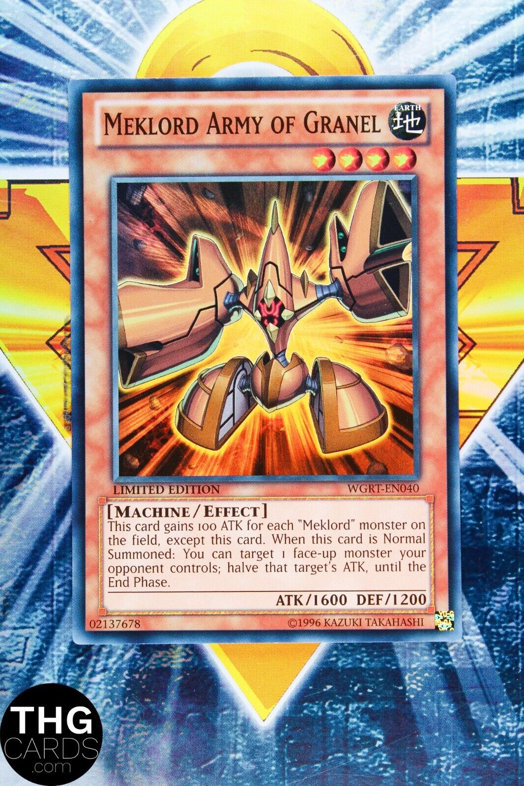 Meklord Army of Granel WGRT-EN040 Super Rare Yugioh Card Playset