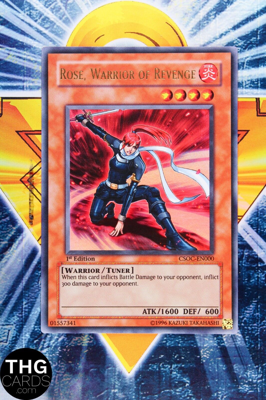 Rose, Warrior of Revenge CSOC-EN000 1st Edition Ultra Rare Yugioh Card