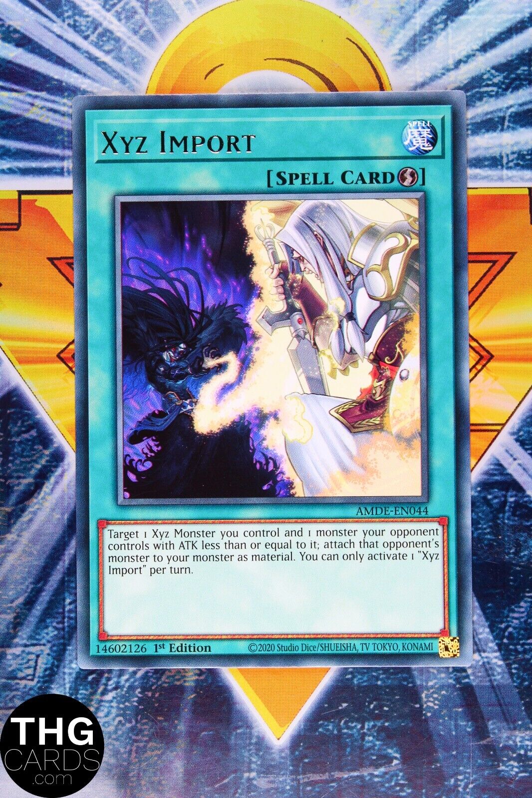 XYZ Import AMDE-EN044 1st Edition Rare Yugioh Card Playset