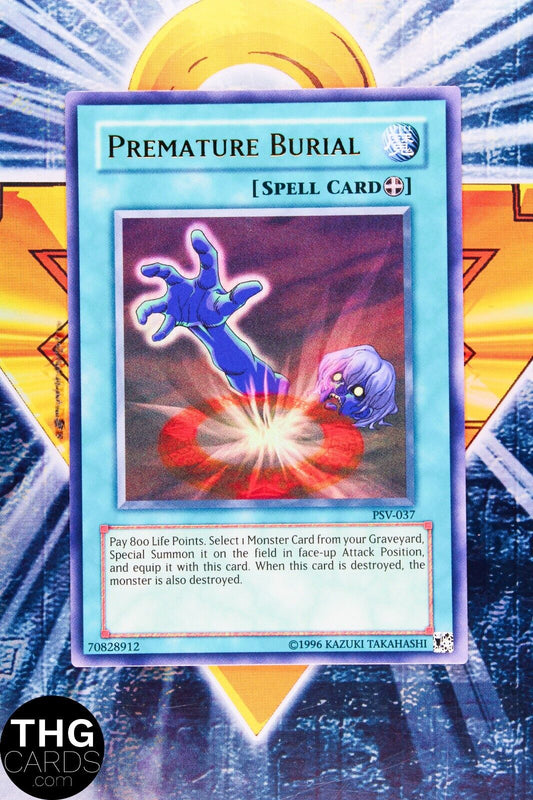 Premature Burial PSV-037 Ultra Rare Yugioh Card 2
