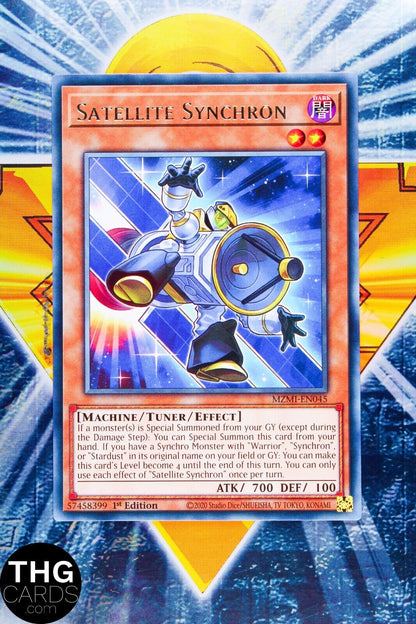 Satellite Synchron MZMI-EN045 1st Edition Rare Yugioh Card