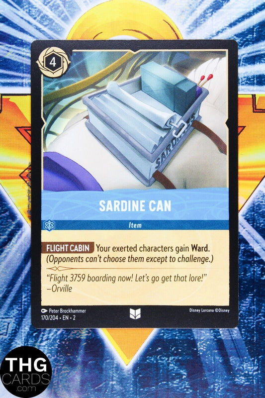 Sardine Can 170/204 Uncommon Lorcana Rise of the Floodborn Card