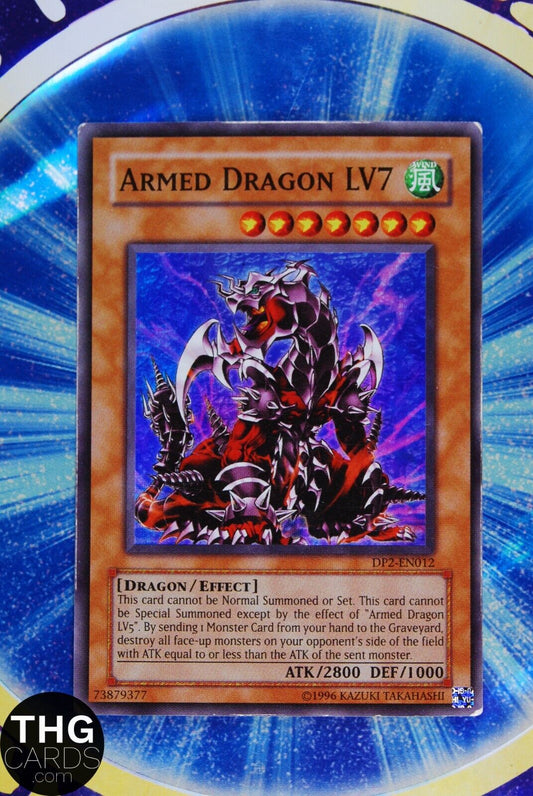 Armed Dragon LV7 DP2-EN012 Super Rare Yugioh Card