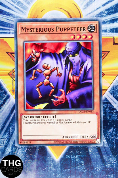 Mysterious Puppeteer OP21-EN013 Common Yugioh Card