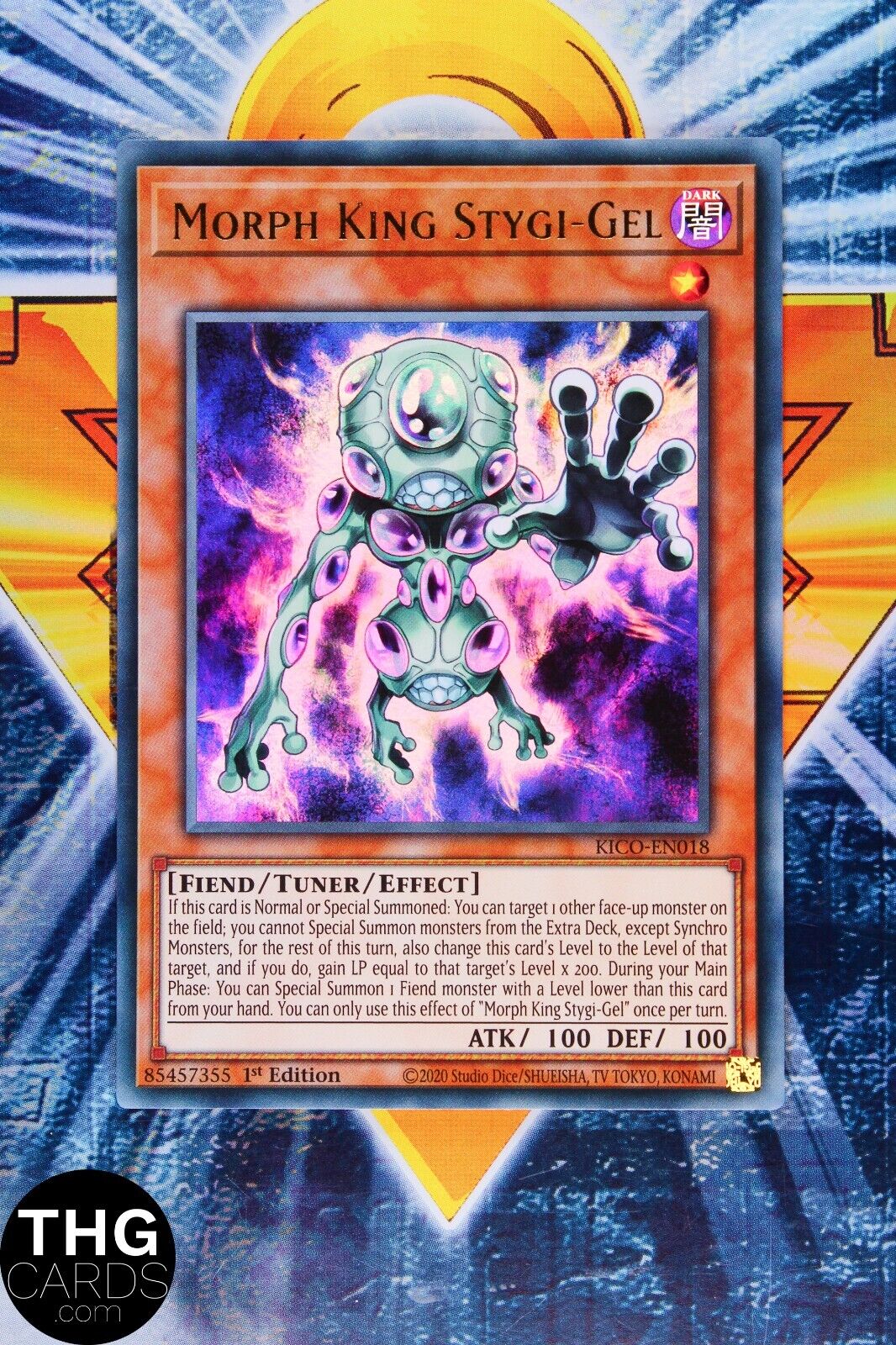 Morph King Stygi-Gel KICO-EN018 1st Ultra Rare Yugioh Card