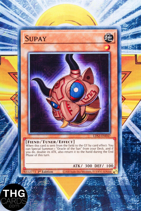 Supay LDS3-EN047 1st Common Yugioh Card