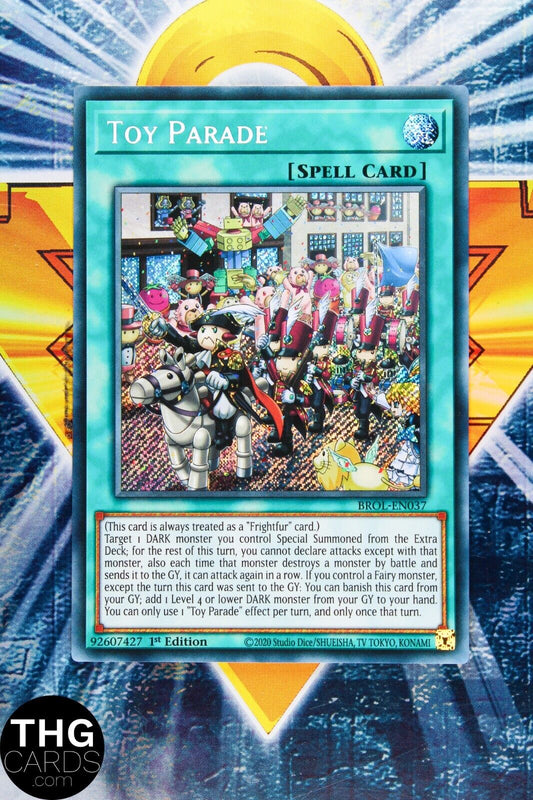 Toy Parade BROL-EN037 1st Edition Secret Rare Yugioh Card