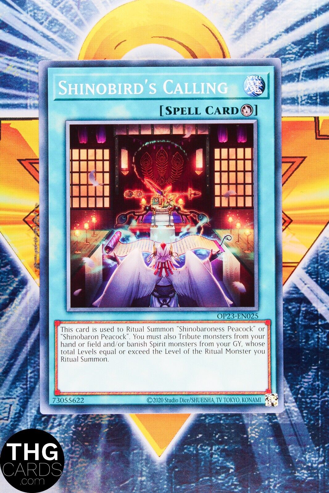 Shinobird’s Calling OP23-EN025 Common Yugioh Card