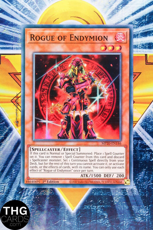 Rogue of Endymion MP20-EN146 1st Super Rare Yugioh Card