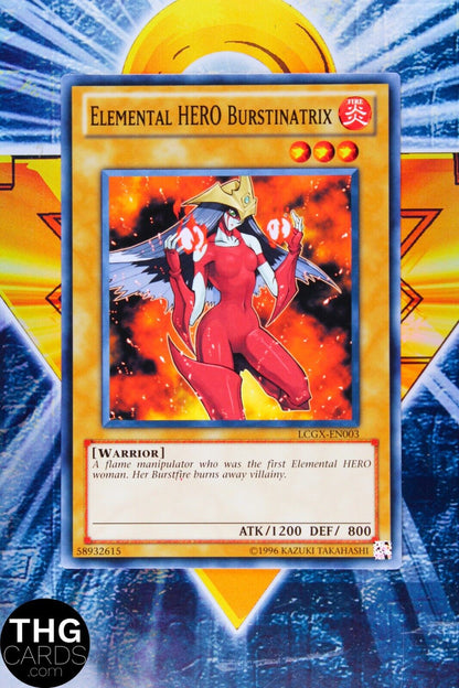 Elemental Hero Burstinatrix LCGX-EN003 Common Yugioh Card